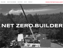 Tablet Screenshot of modularnetzero.com